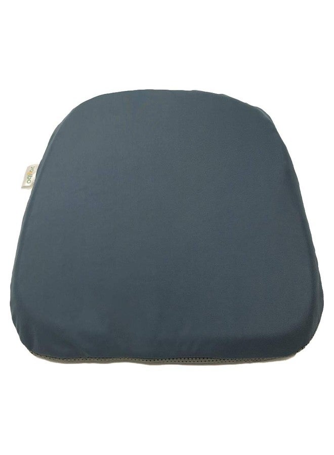 Yogibo Cushibo Gel Seat Cushion for Long Sitting Pressure Relief, Office Desk Chair, Computer, Car, Meditation, Floor Seating Pad, Non-Slip, Indoor and Outdoor, Water Resistant Cover, Dark Grey - Image 1