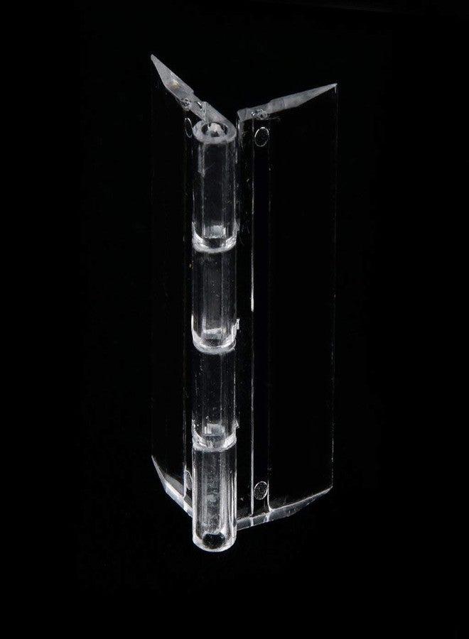 einnovative E Innovative Clear Acrylic Plastic Folding Door Piano Plexiglass Hinges Width 39 x Height 45 mm (2) - Image 3