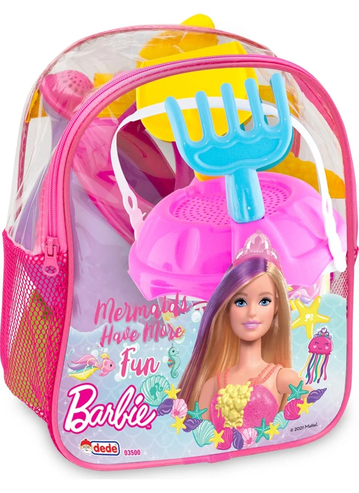 dede Grandpa Barbie Pictorial Backpack Beach Set