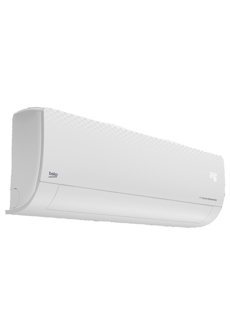 Beko Split Air Conditioner (1.5 HP) Heating and Cooling Pro Smart Inverter Ultra-fast cooling  and Heating Auto Defrost Airflow Volume 750 m³/h BIHT1241x BIHT1241X White - Image 1