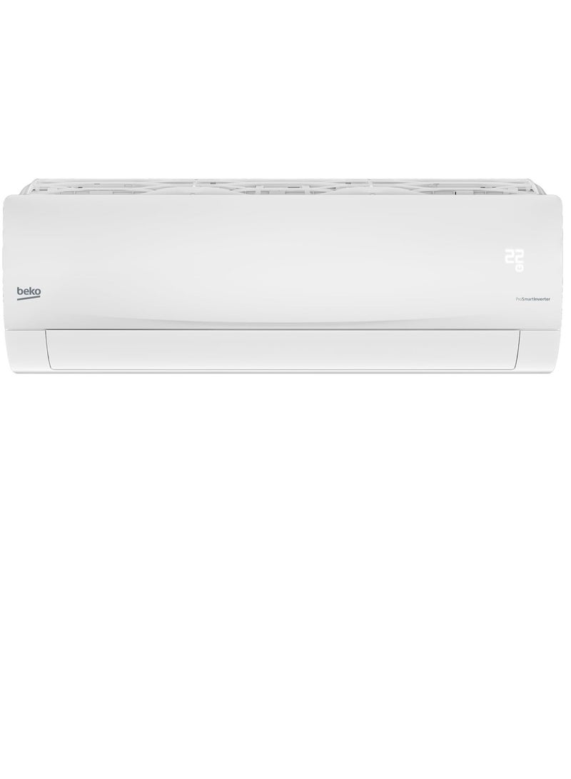 Beko Split Air Conditioner (1.5 HP) Heating and Cooling Pro Smart Inverter Ultra-fast cooling  and Heating Auto Defrost Airflow Volume 750 m³/h BIHT1241x BIHT1241X White - Image 2