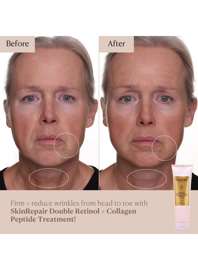 Nakery Beauty Retinol Cream - Retinol and Collagen Face Cream - Collagen Face Cream for All Skin Types - Collagen Retinol Hyaluronic Acid Cream for Wrinkles - Day & Night Cream for Women Anti Aging - Image 2