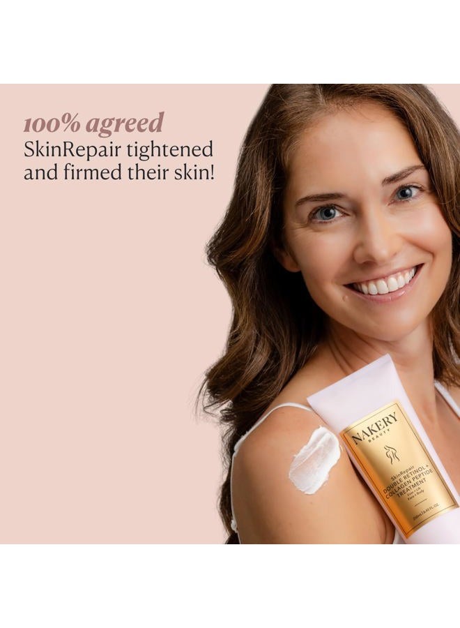 Nakery Beauty Retinol Cream - Retinol and Collagen Face Cream - Collagen Face Cream for All Skin Types - Collagen Retinol Hyaluronic Acid Cream for Wrinkles - Day & Night Cream for Women Anti Aging - Image 5