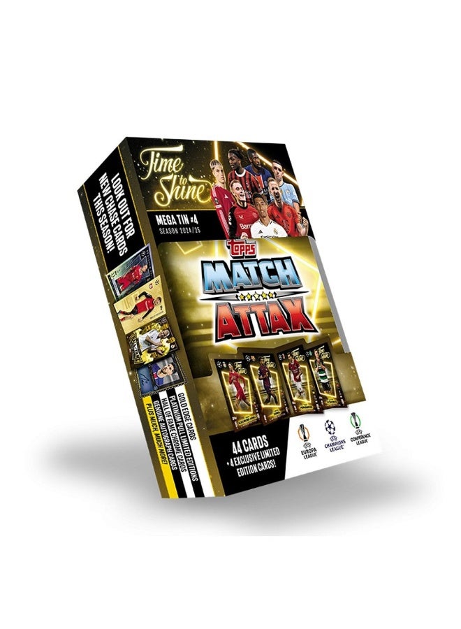 Topps Topps Match Attax 2024/25 Mega Collectible Tin (44 Pieces) - Image 1
