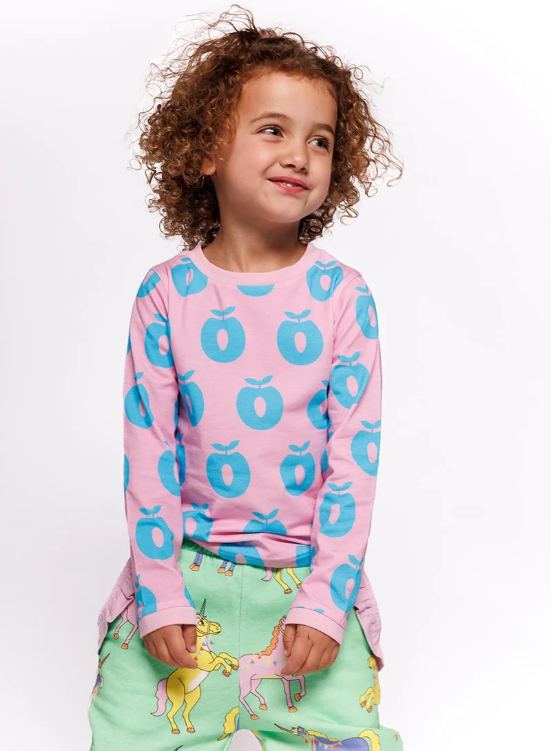 Småfolk Long-sleeved top with apples