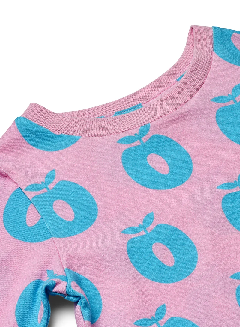 Småfolk Long-sleeved top with apples