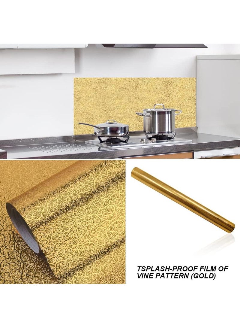 Y&D 0.4*1M Moisture Proof Waterproof Cabinet Decorative Pattern High Temperature Resistant Kitchen Oil Proof Sticker  - Image 2