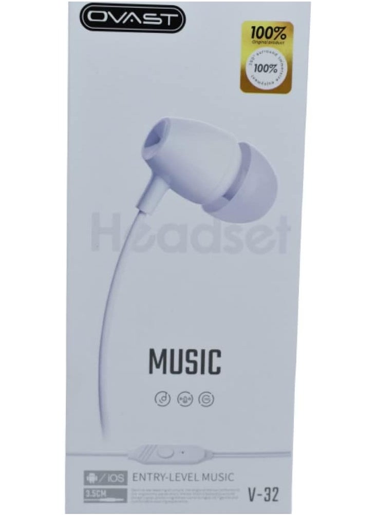 OVAST - Wire Headset V 32 - Image 1