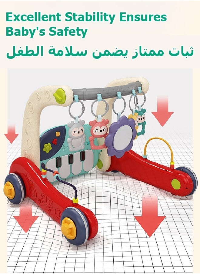 Mi VAZA 3 in 1 Baby Walker - Piano Fitness Rack - Built-in Music, Light - Adjustable Height - Help Baby Walk - Baby Car - Baby Gym  - Image 5