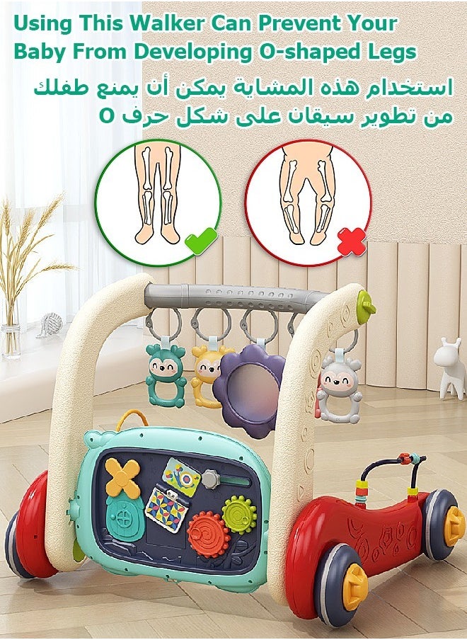Mi VAZA 3 in 1 Baby Walker - Piano Fitness Rack - Built-in Music, Light - Adjustable Height - Help Baby Walk - Baby Car - Baby Gym  - Image 4