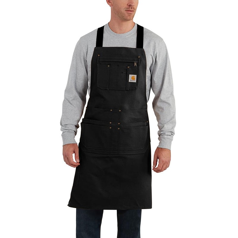 carhartt مئزر كار هارت للرجال من قماش دوك، أسود، مقاس واحد - Image 1