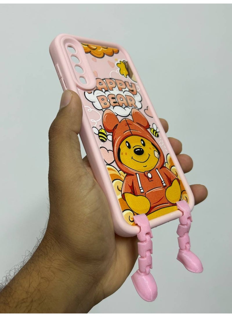 Poppy Bear New Cartoon Design Back Cover for Samsung A50 - Image 3