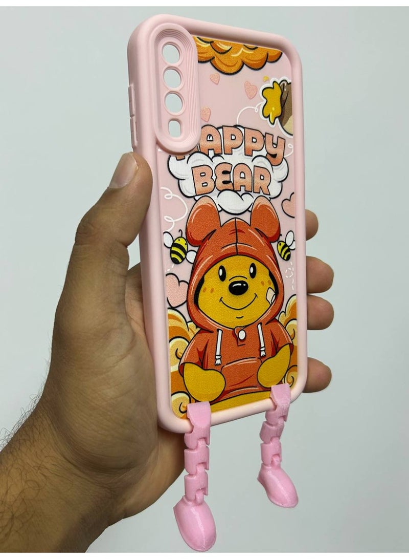 Poppy Bear New Cartoon Design Back Cover for Samsung A50 - Image 1