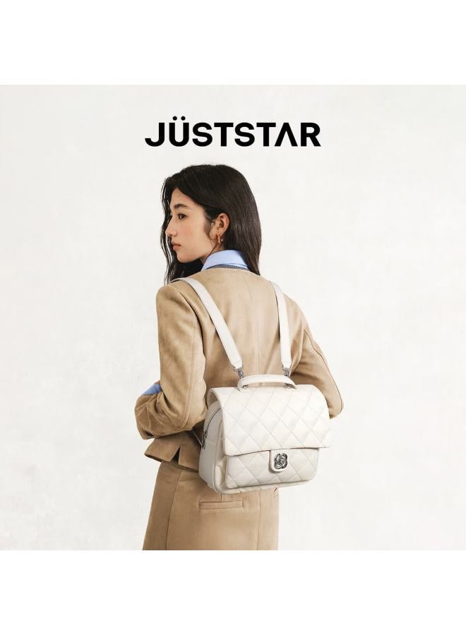 Just Star Zhang Yuxi Same Style Women's Lightweight Luxury Backpack Small Niche Travel Commuter School Bag - Image 2