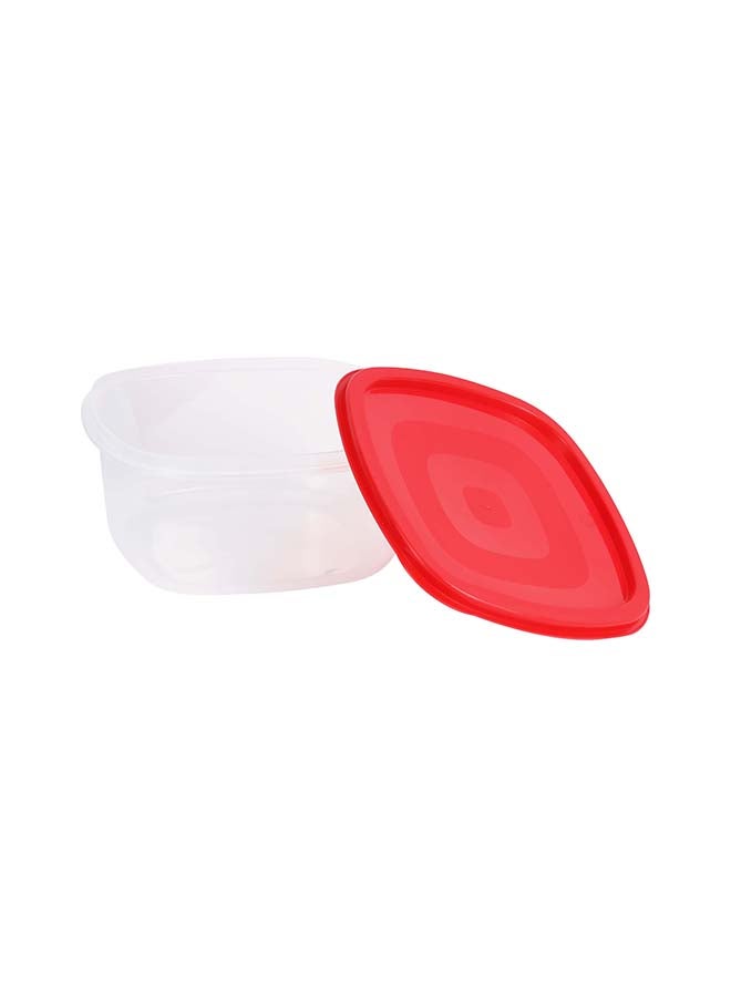 Royalford Square Plastic Food Storage Container RF12485 Pack of 7 Containers, 170 ml, 300 ml, 615 ml, 1025 ml, 1800 ml, 2900 ml, 5000 ml, Storage Box for Food, Leftover, Marinades, Dough, etc. Multicolor - Image 3