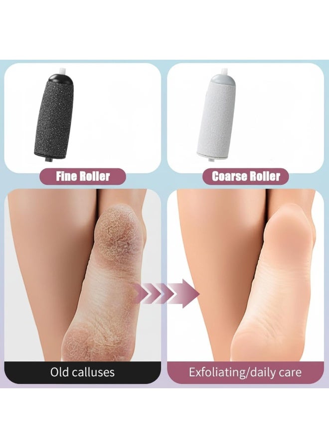 Electric Foot Callus Remover,Electric Callus Remover Professional Pedicure Tool with 2 Gears,Foot File, Scrubber Pedicure Tools for Cracked Heels Dead Skin, Exfoliating Heel Files for Feet Care - Image 3