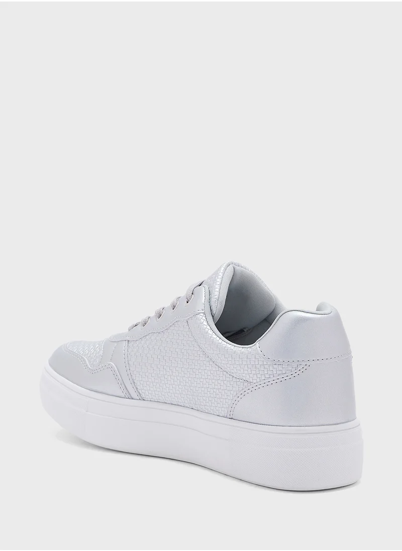 Ginger Embossed Panel Sneaker