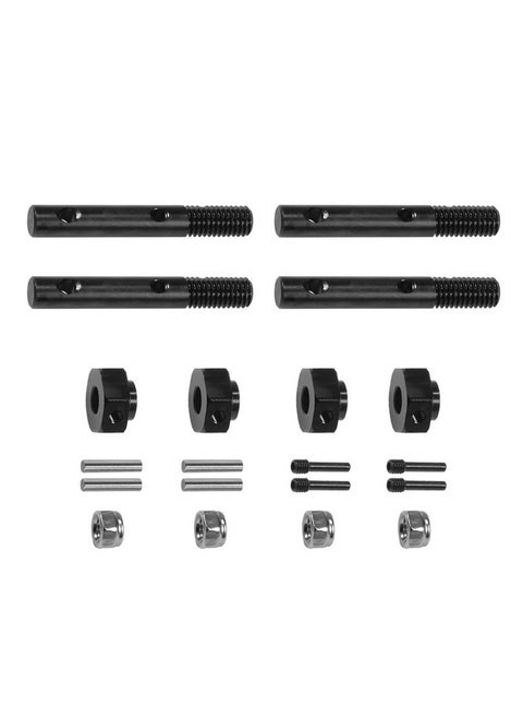Thicker Utb10 Portal Stub Axles Harden Steel Capra Drive Shaft 1/10 Scale Accessories For Rc Rock Crawler Axial Capra 1.9 Scx10 Iii Upgrades(2 Set(4Pcs))