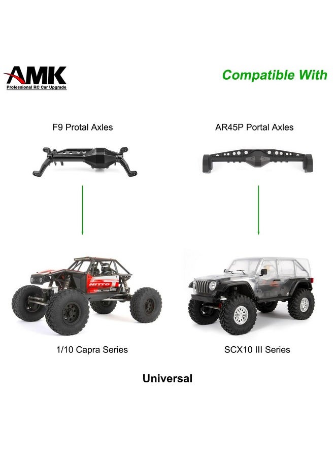 Thicker Utb10 Portal Stub Axles Harden Steel Capra Drive Shaft 1/10 Scale Accessories For Rc Rock Crawler Axial Capra 1.9 Scx10 Iii Upgrades(2 Set(4Pcs))