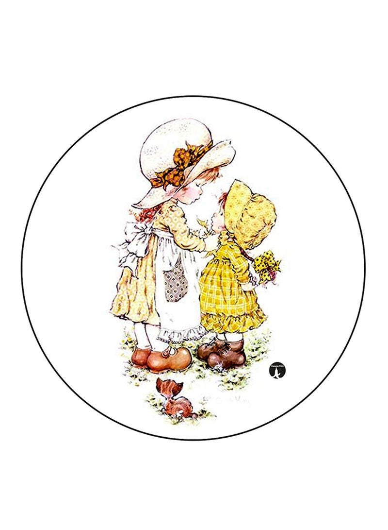 Girls Printed Mouse Pad  Multicolour