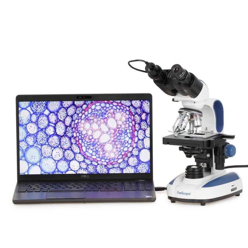 AmScope  12MP USB 20 Color CMOS Digital Eyepiece Microscope Camera  MD1200A - Image 2