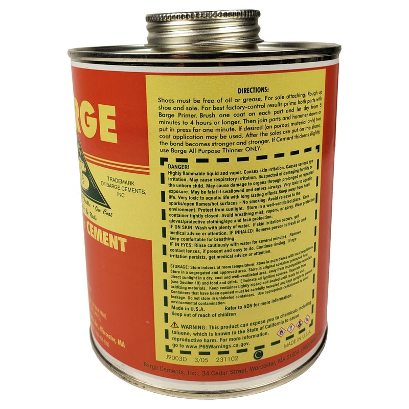 Barge All Purpose Cement Quart (O22721) - Image 2