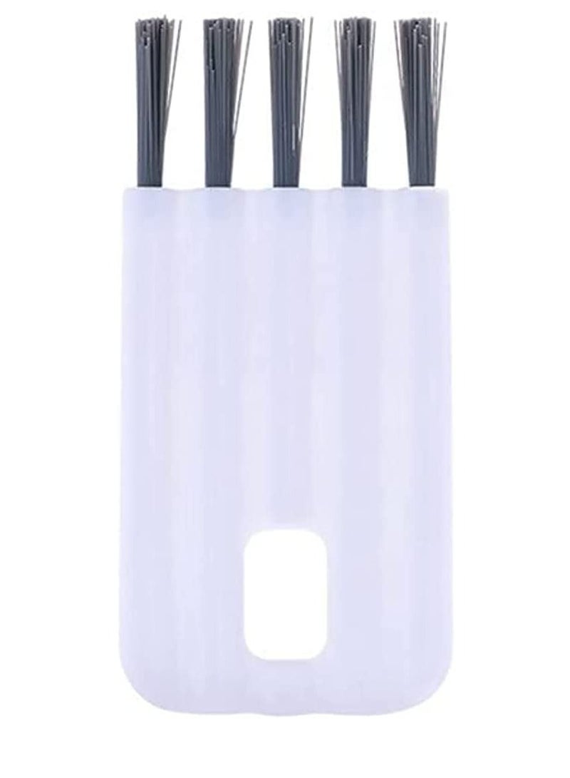 Cool Baby COOLBABY Multifunctional Cup Cover Cleaning Brush Household Groove Crack Cleaner Bottle Washing Brush Flexible Handle for Home Kitchen（white）  - Image 1