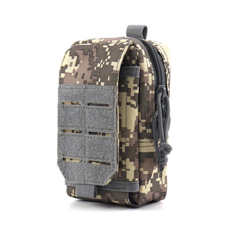 New 6.5 Inch Mobile Phone Waist Bag Men'S Multifunctional Wearing Belt Waist Bag Men'S Vertical Mobile Phone Bag Hanging Bag Tactical Waist Bag - Image 1