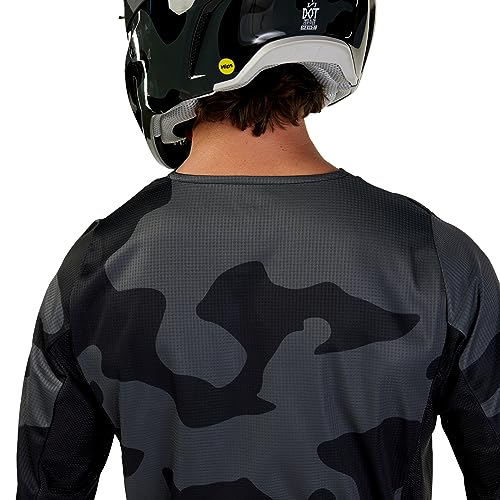 Fox Racing 180 BNKR Motocross Jersey, Black CAMO, Medium - Image 4