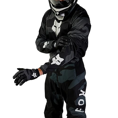 Fox Racing 180 BNKR Motocross Jersey, Black CAMO, Medium - Image 3