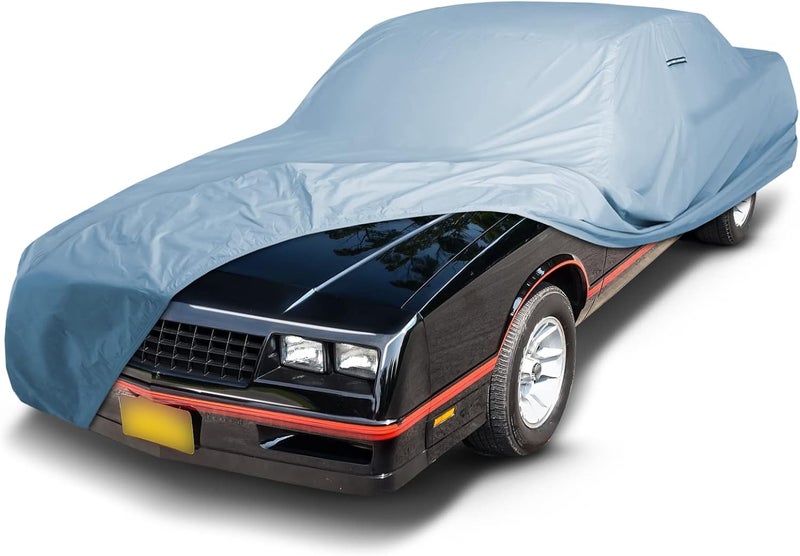 iCarCover غطاء سيارة iCarCover مقاوم للماء لسيارة شيفروليه مونتي كارلو (1981-1988) - حماية داخلية/خارجية ثقيلة الوزن - Image 1