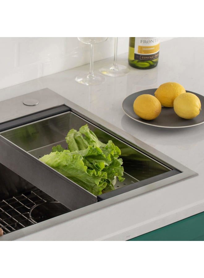Kraus CS-6 Kore Colander, 16 3/4 inch - Image 4
