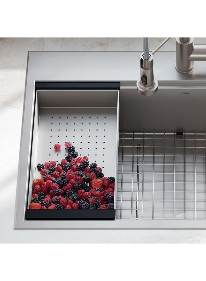 Kraus CS-6 Kore Colander, 16 3/4 inch - Image 1