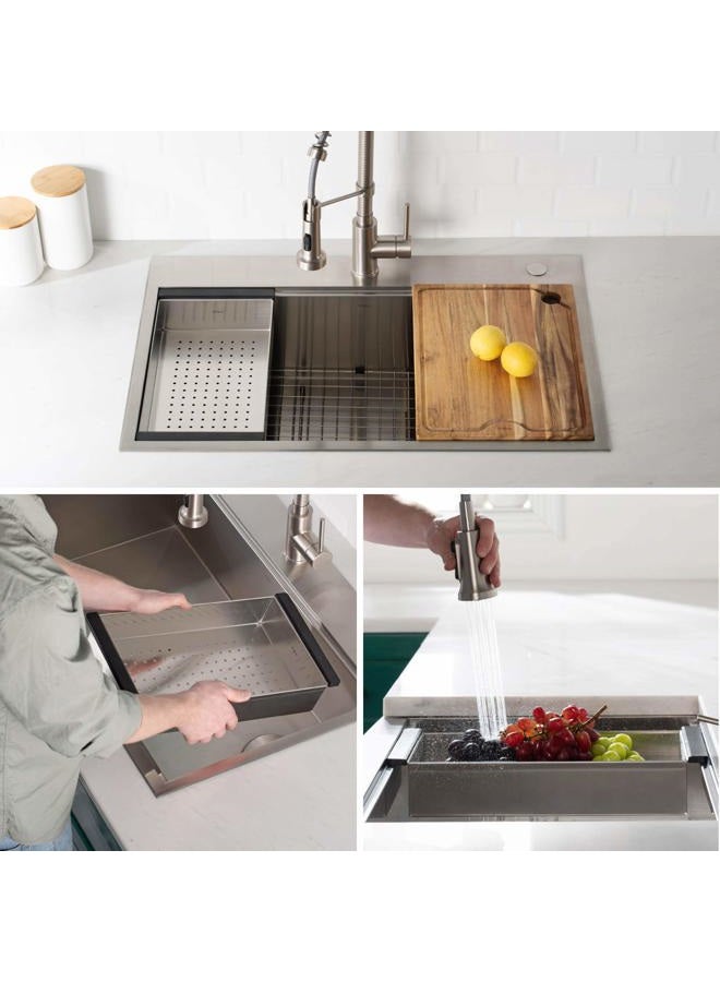 Kraus CS-6 Kore Colander, 16 3/4 inch - Image 5