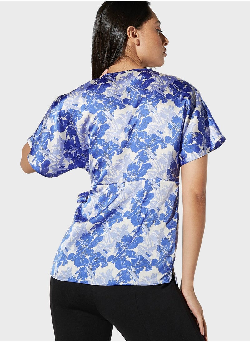 Iconic - Floral Printed Top - Image 1