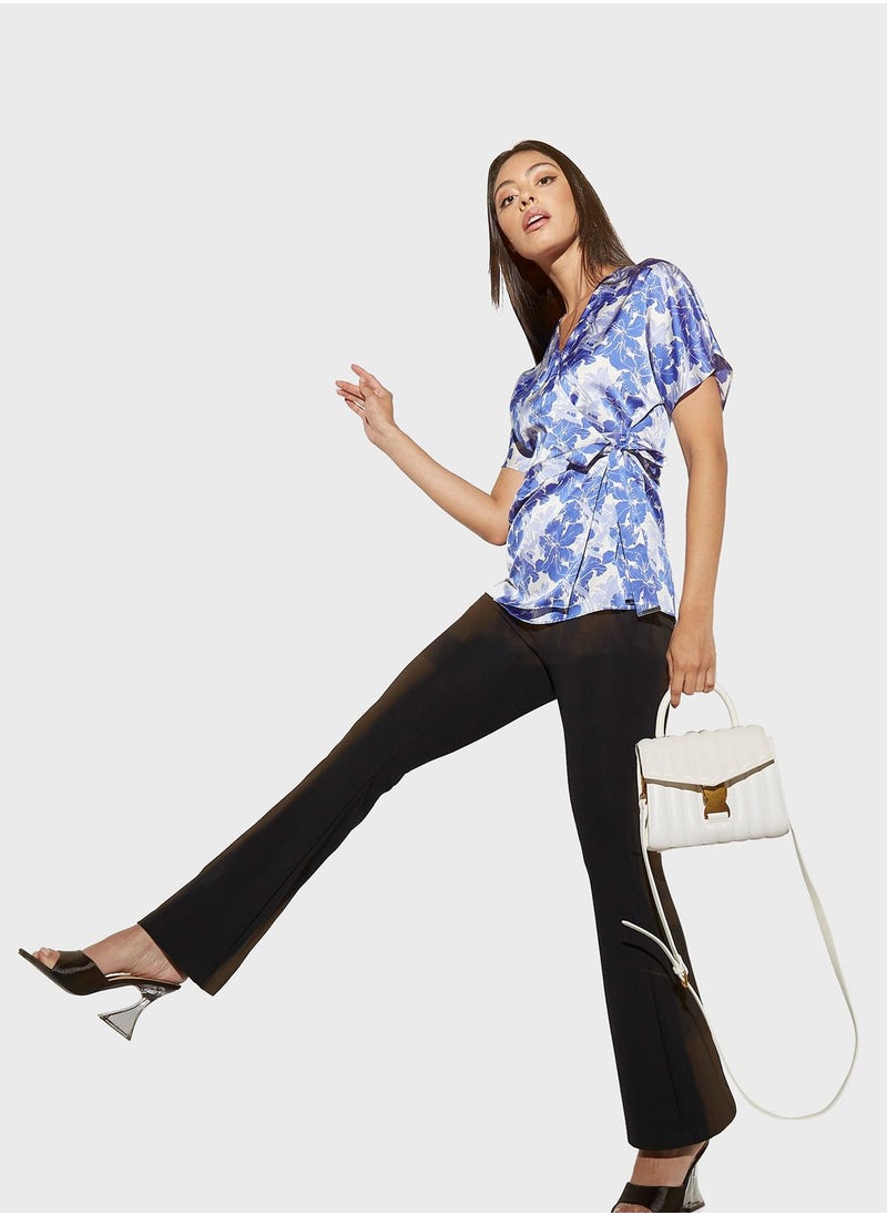 Iconic - Floral Printed Top - Image 1