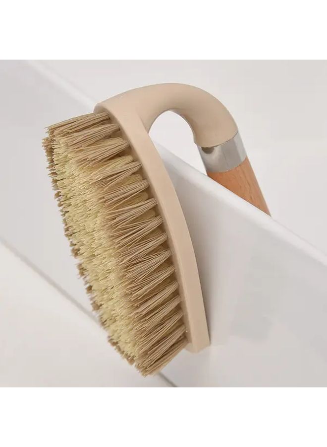 Heavy Duty Manual Scrub Brush With Sturdy Handle 1pc For Multi Surface Cleaning - Image 4