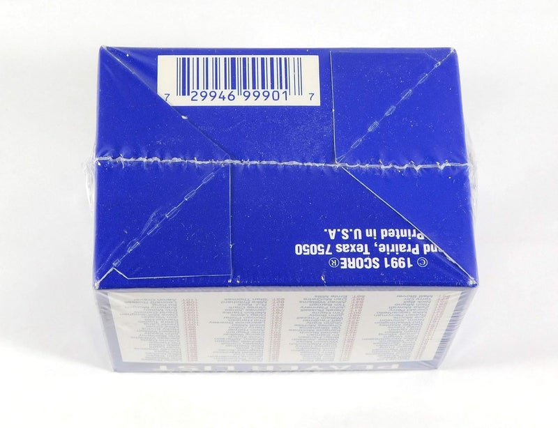 SCORE 1991 Supplemental Football Rookie and Traded Factory Complete Set Sealed (110) - Image 2