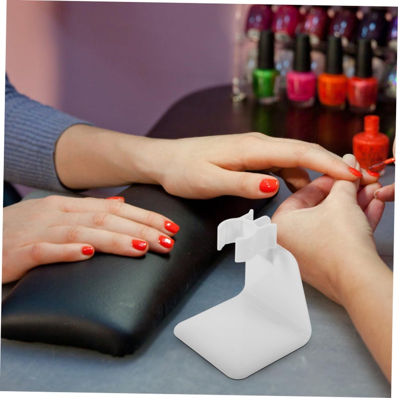 Portable Compact Nail Polish Drying Stand Holder Easy Setup Secure Support Manicure - Image 4
