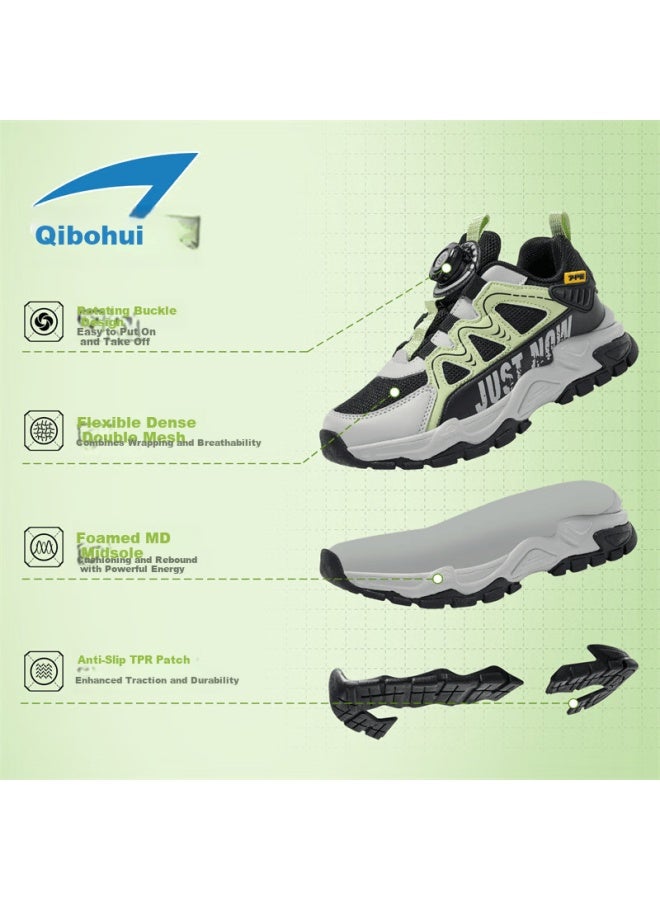 7-pe Boys' Sports Shoes Children's Breathable Mesh Casual Shoes  Spring New Boys' Running Shoes - Image 2
