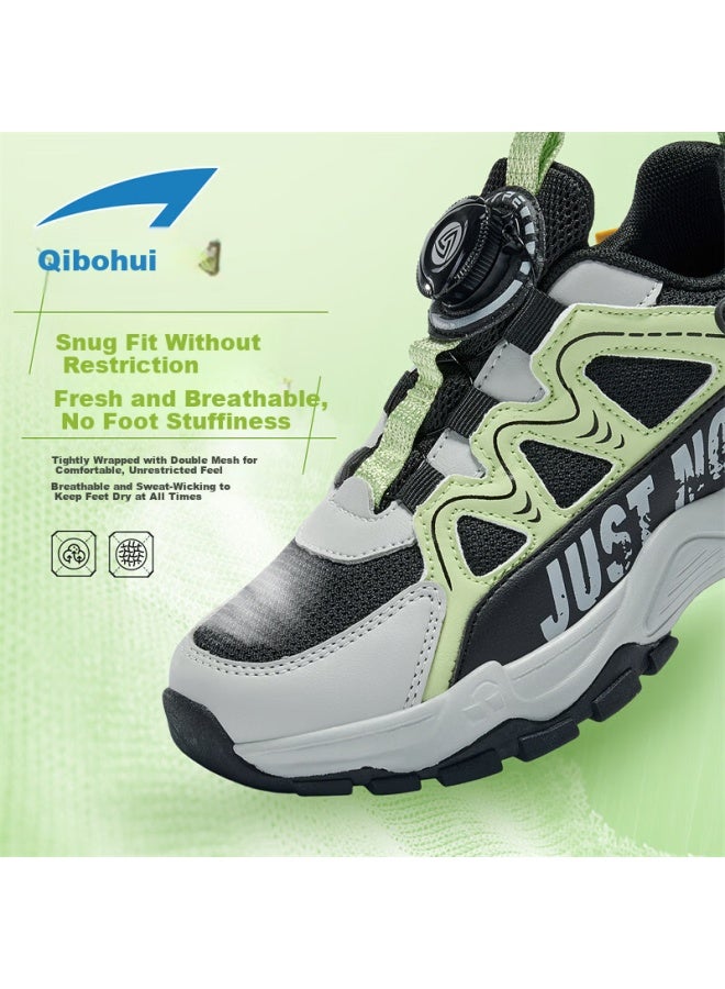 7-pe Boys' Sports Shoes Children's Breathable Mesh Casual Shoes  Spring New Boys' Running Shoes - Image 1