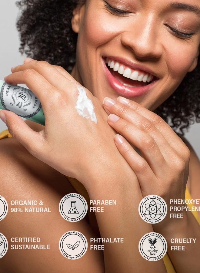 La Chatelaine 20% Shea Butter Hand Cream, Travel Size 1 fl oz with Organic Argan Oil, Moisturizing, Nourishing, Repairing, Non-Greasy Formula, Made in France, Paraben Free - Pear - Image 3