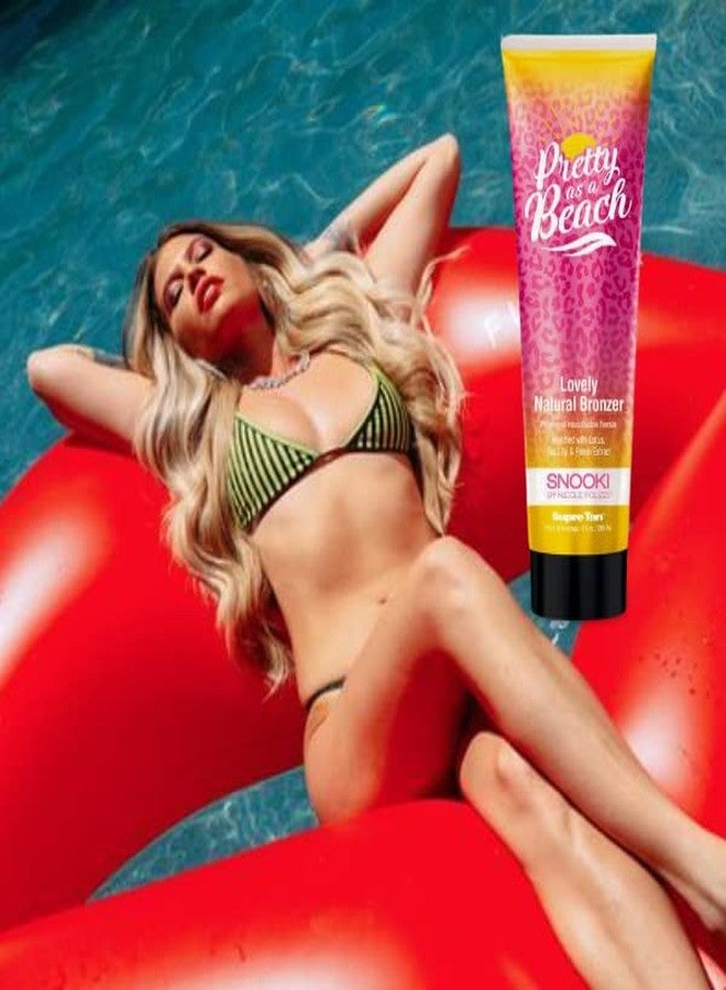 Supre Snooki Pretty As A Beach Natural Bronzer Indoor/Outdoor Formula 9oz - Image 2