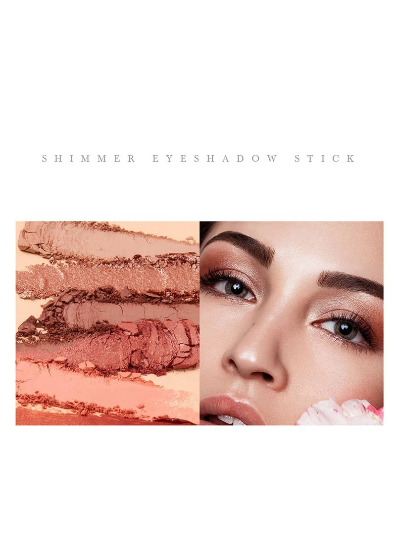 Handaiyan 12 Color Shadow Stick And Brush Set  - Image 5