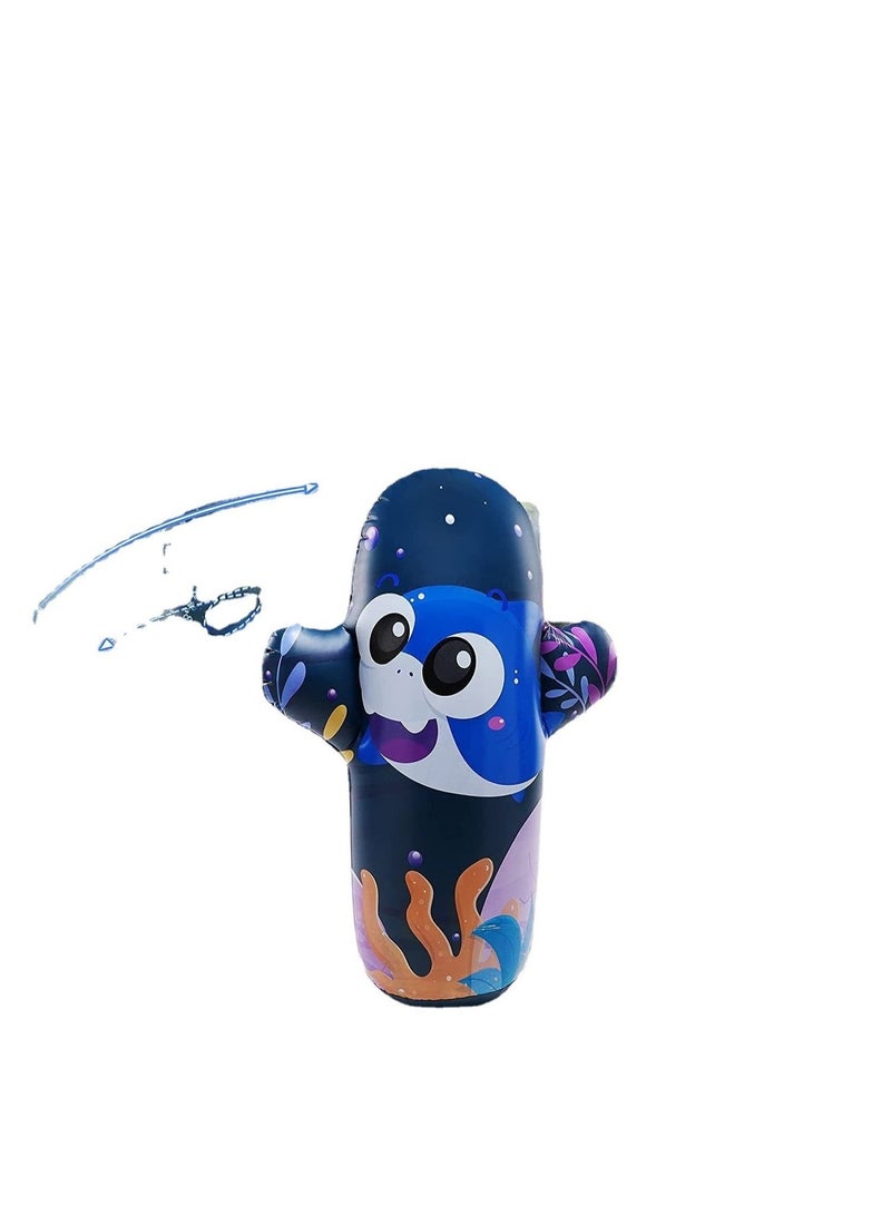 Inflatable PVC Water Sprinkler Tumbler Toy for Kids Outdoor Play - Image 1