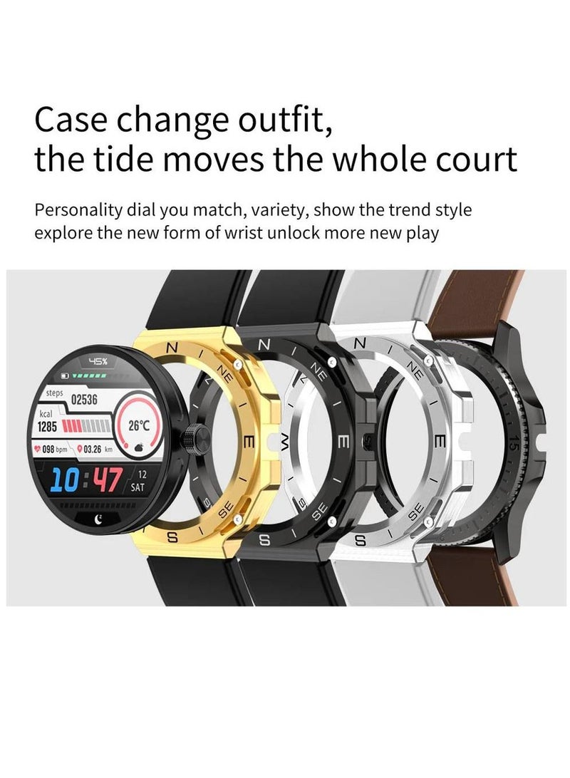 Blulory Fitness Tracker New Arrival Blulory RT Smartwatch with Changeable Outfit - Image 2