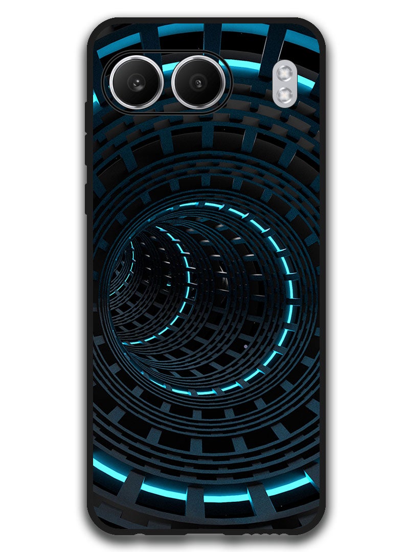 Theodor Protective Case Anti Scratch Shock Proof Bumper Cover For OnePlus Nord 4 spiral_circles_immersion - Image 1