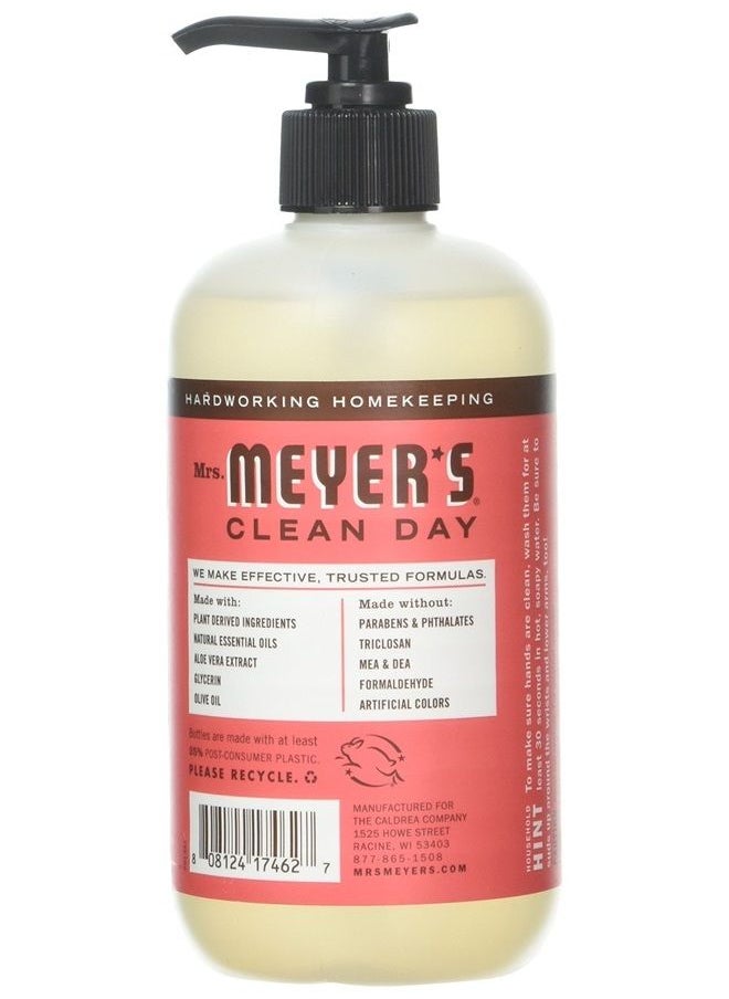 Mrs. Meyer's Clean Day Mrs Meyers Hand Soap Rhubarb 12.5 Ounce Pump (370ml) (6 Pack)  - Image 2