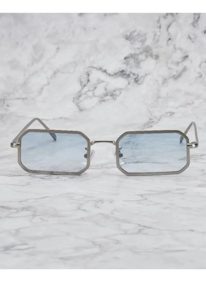  اكسبليست باوتس نظارات شمسية أنيقة للجنسين من مورفي - أزرق متدرج،