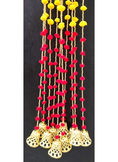 3A FEATURETAIL 3A FEATURETAIL Plastic Stage Backdrop Decoration Items Sets For Festivals Pooja Haldi Mehandi Birthday Anniversary Wedding Diy Decoration Kits 16 Pc Set Design Style 1  - Image 3